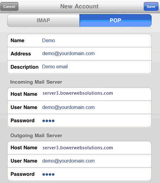 epbfi email settings iphone