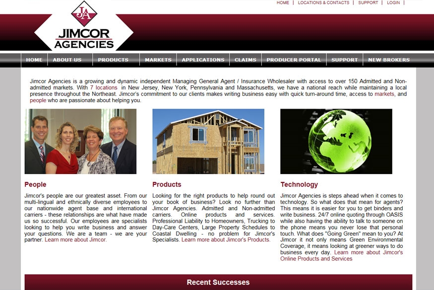 Jimcor Agencies is a growing and dynamic independent Managing General Agent / Insurance Wholesaler