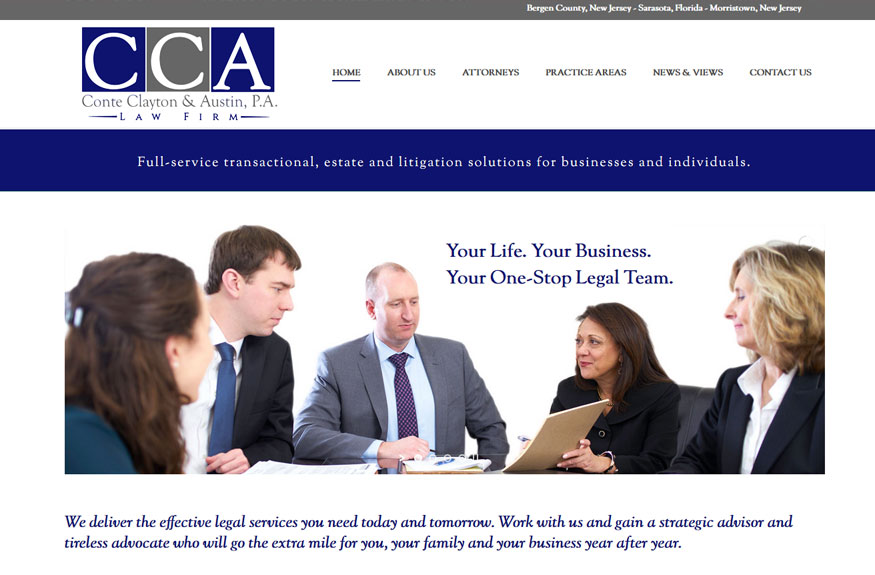 cca-lawyers-screenshot conte clayton austin law firm website screenshot