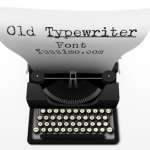 old typewriter