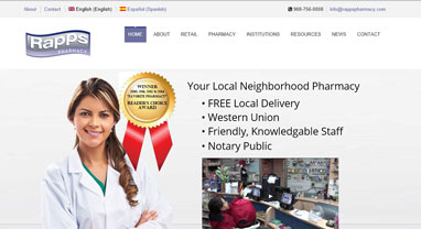 Rapps-pharmacy-website-screenshot