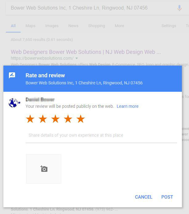 google review screenshot