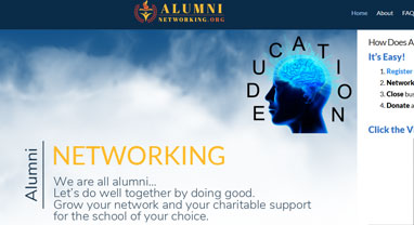 alumni network screenshot