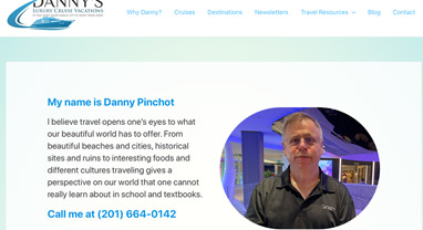 a NJ based travel agency focused on cruises and excursions.