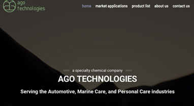 AGO Technologies is a specialty chemical company that focuses on a variety of products.