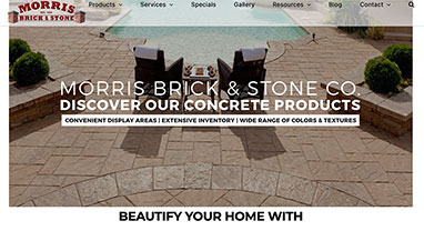 Established in 1936 and still family owned and operated, Morris Brick & Stone Company is a retail and wholesale masonry and landscaping supply center located in Morristown, New Jersey. 